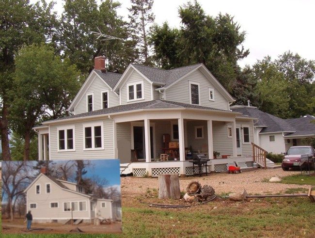 Historic 1906 farmhouse restoration