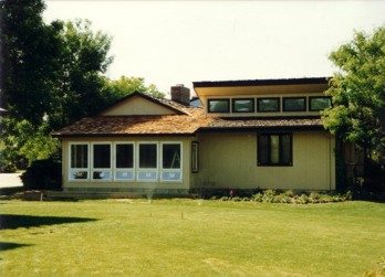 Passive solar sunroom addition